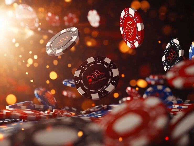 Mobile app interface showing live casino tables